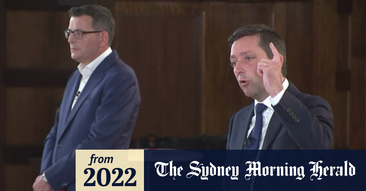 Video Victoria's Premier narrowly wins Sky News Leaders Debate